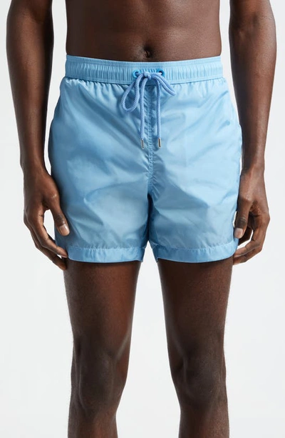 Moncler Swim Shorts In Blue