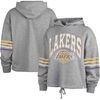 47 '47  GRAY LOS ANGELES LAKERS UPLAND BENNETT PULLOVER HOODIE