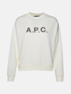 Apc A.p.c. Logo-printed Crewneck Sweatshirt In White
