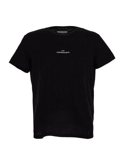 Maison Margiela Cotton T-shirt In Black