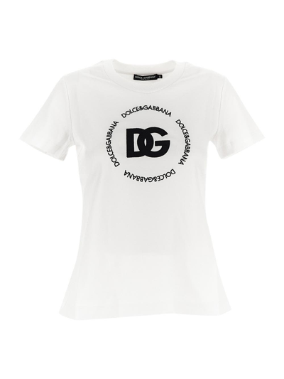 Dolce & Gabbana Cotton T-shirt In White