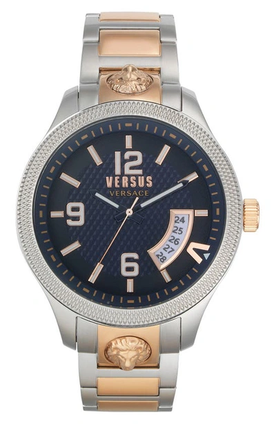 Versus Reale Watch, 44mm In Blue/two-tone