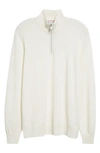 BRUNELLO CUCINELLI CASHMERE HALF ZIP SWEATER