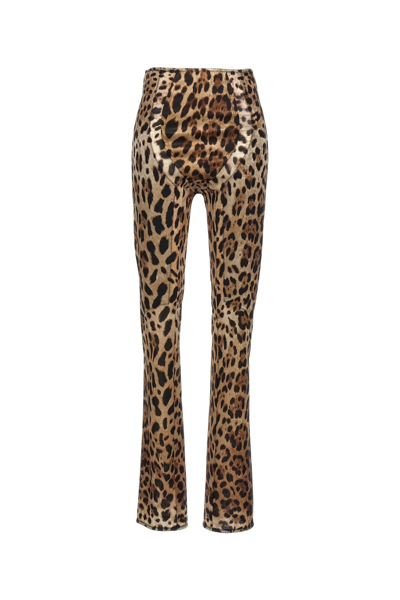 Dolce & Gabbana X Kim Printed High-rise Skinny Pants In Multi