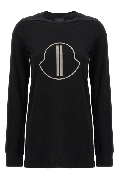 Rick Owens T-shirt Moncler Genius +  Sweatshirt Black