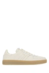 TOM FORD TOM FORD MAN SAND LEATHER SNEAKERS