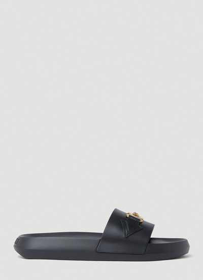 Versace Slippers-41 Nd  Female In Black