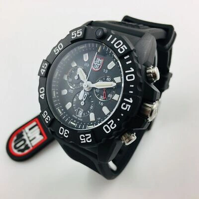 Pre-owned Luminox Men's  Navy Seal Chronograph Diver's 45mm Watch 3581