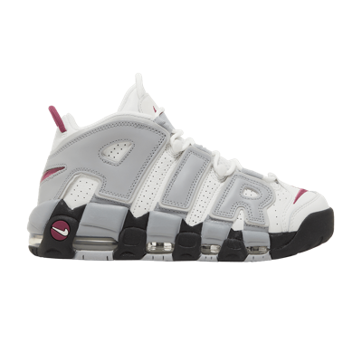 Pre-owned Nike Wmns Air More Uptempo Rosewood Dv1137-100 In Summit White/rosewood/wolf Grey/pure Platinum/black/clear