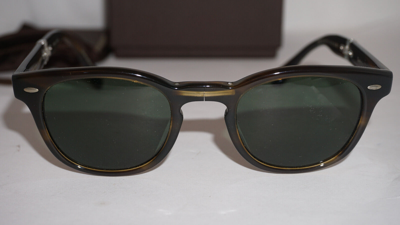 Pre-owned Oliver Peoples Sunglasses Foldable Shieldrake 1950 Ov5471su 167752 47 22 145 In Green