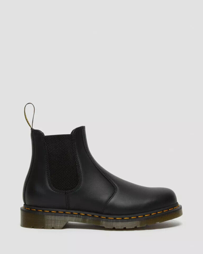 Pre-owned Dr. Martens' Dr. Martens 2976 Nappa Leather Chelsea Black Boots Us Men's Sizing 27100001