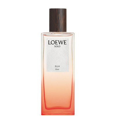 Loewe Solo Ella Elixir Eau De Parfum (50ml) In Multi