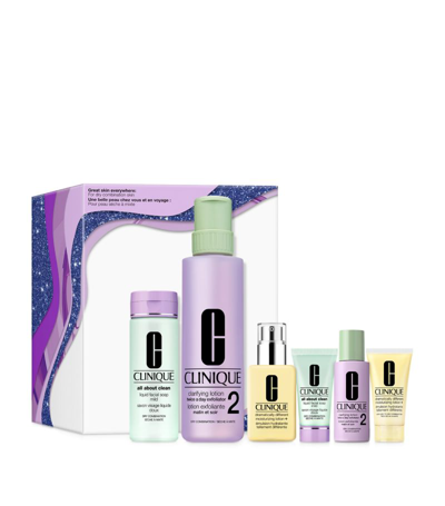 Clinique Great Skin Everywhere Gift Set In Multi