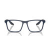 Prada Linea Rossa Ps 01qv Tfy1o1 Gomma Blu Glasses In Gray