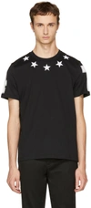 Givenchy Cuban Fit Star 74 T-shirt In Black