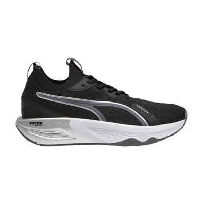 Pre-owned Puma Wmns Pwr Xx Nitro Luxe 'retro Glam' In Black