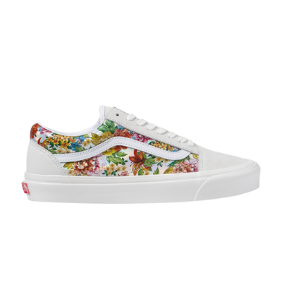 Pre-owned Vans Old Skool 36 Dx 'anaheim Factory - Floral' In White