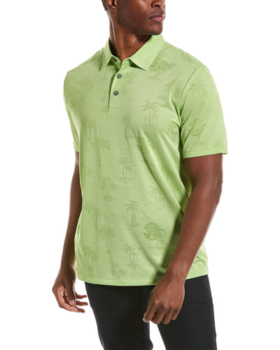 Tommy Bahama Palm Coast Palmera Polo Shirt In Green
