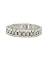 Sterling Forever Commentsold Thin Watch Band Chain Bracelet