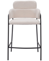 ZUO MODERN ZUO MODERN SET OF 2 MARCEL COUNTER STOOLS