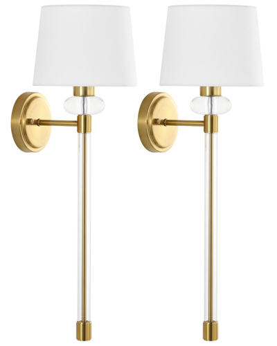 Safavieh Athene 9in Wall Sconce In Gold