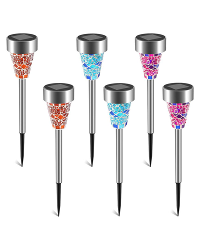 Fresh Fab Finds Solarek Set Of 6 Solar Pathway Lights