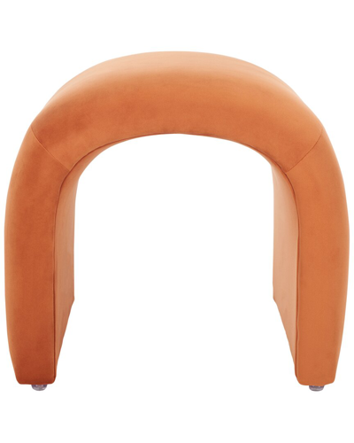 Safavieh Kibo Ottoman In Brown