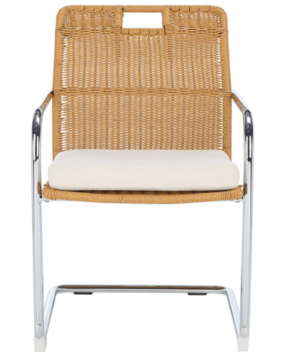 Safavieh Malou Rattan Dining Chair In Brown