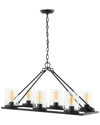 SAFAVIEH SAFAVIEH REAGAN 6-LIGHT 32IN CHANDELIER