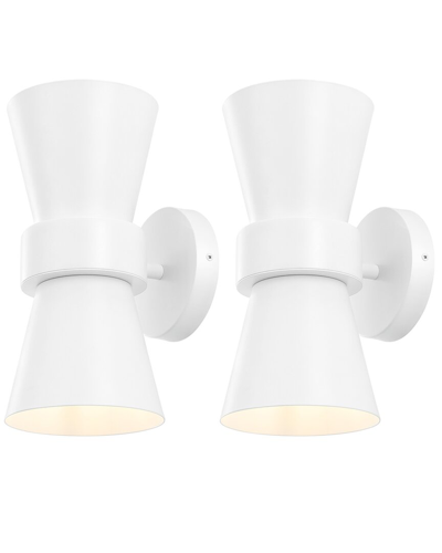 Safavieh Bynner 2-light 7.25in Wall Sconce In White