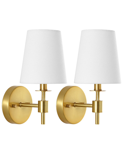 Safavieh Dalany 7in Wall Sconce In Gold