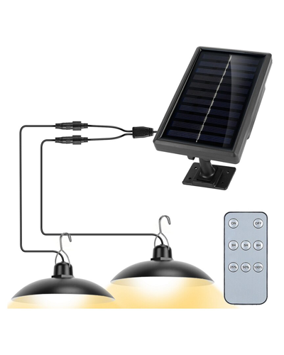Fresh Fab Finds Solarek Solar Pendant Lights With Remote Control In Black