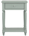 Progressive Furniture Side Table With Electrical Outlet & Usb Ports
