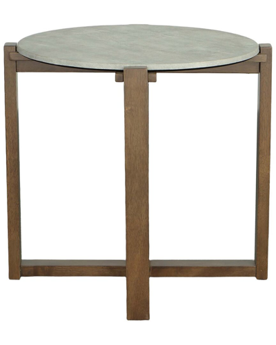 Progressive Furniture Round End Table In Neutral