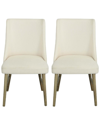 Progressive Furniture Set Of 2 Upholstered Dining Chairs