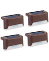 FRESH FAB FINDS FRESH FAB FINDS 4PC SOLAR POWERED LED STEP LIGHTS