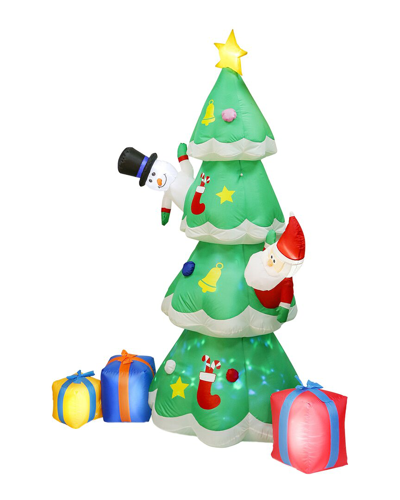 Fresh Fab Finds 6.89ft Inflatable Outdoor Christmas Decoration In Multicolor