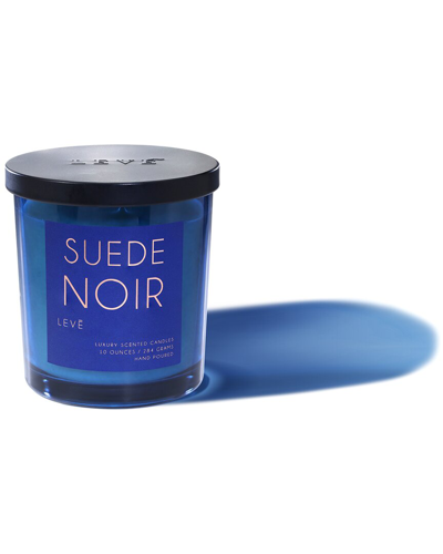 Levitate Candles Suede Noir In Blue