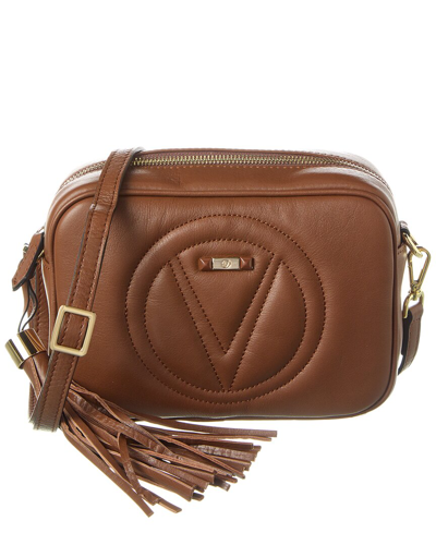 Valentino By Mario Valentino Mia Signature Leather Crossbody In Red