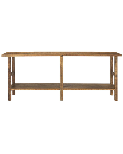 Mercana Rosie Large Console Table In Brown
