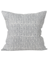 MERCANA MERCANA JENNELLE DECORATIVE SQUARE LINEN PILLOW COVER