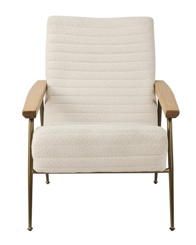 Mercana Grosjean Boucle Accent Chair In Neutral