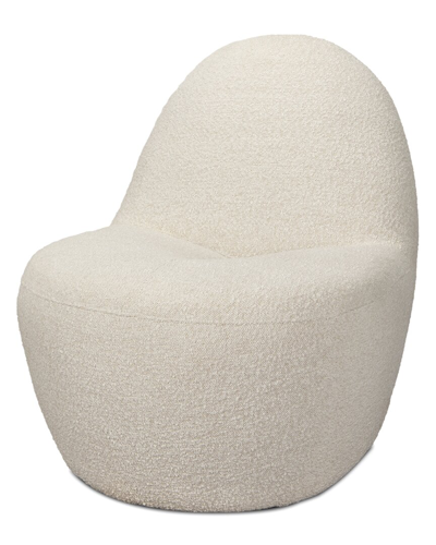 Mercana Beverly Boucle Accent Chair In Neutral