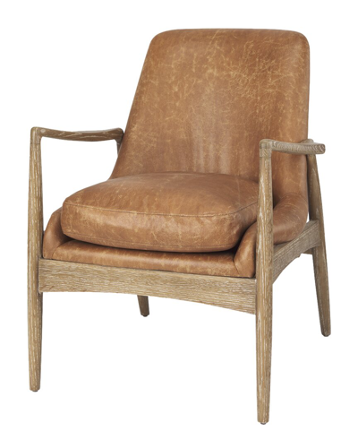 Mercana Westan Accent Chair In Brown