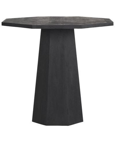 Mercana Maxine Hexagonal Foyer Table In Black