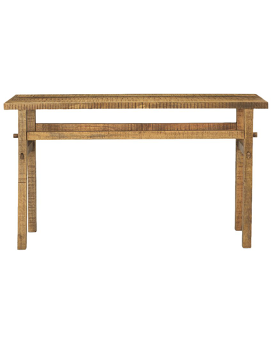 Mercana Rosie Small Console Table In Brown