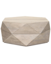 MERCANA MERCANA ARRETO HEXAGONAL HINGED COFFEE TABLE