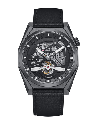 Heritor Automatic Heritor Men's Amadeus Watch In Black