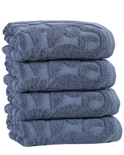 Ozan Premium Home Patchouli Hand Towels 4pc Set
