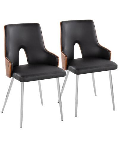 Lumisource Set Of 2 Stella Chairs In Black